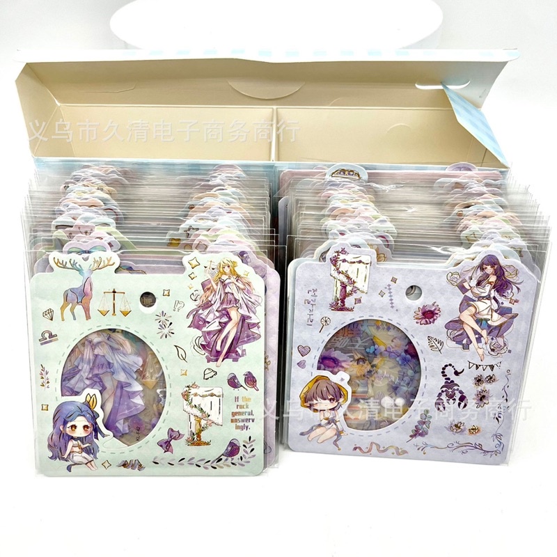 Sticker vuông 4 tấm