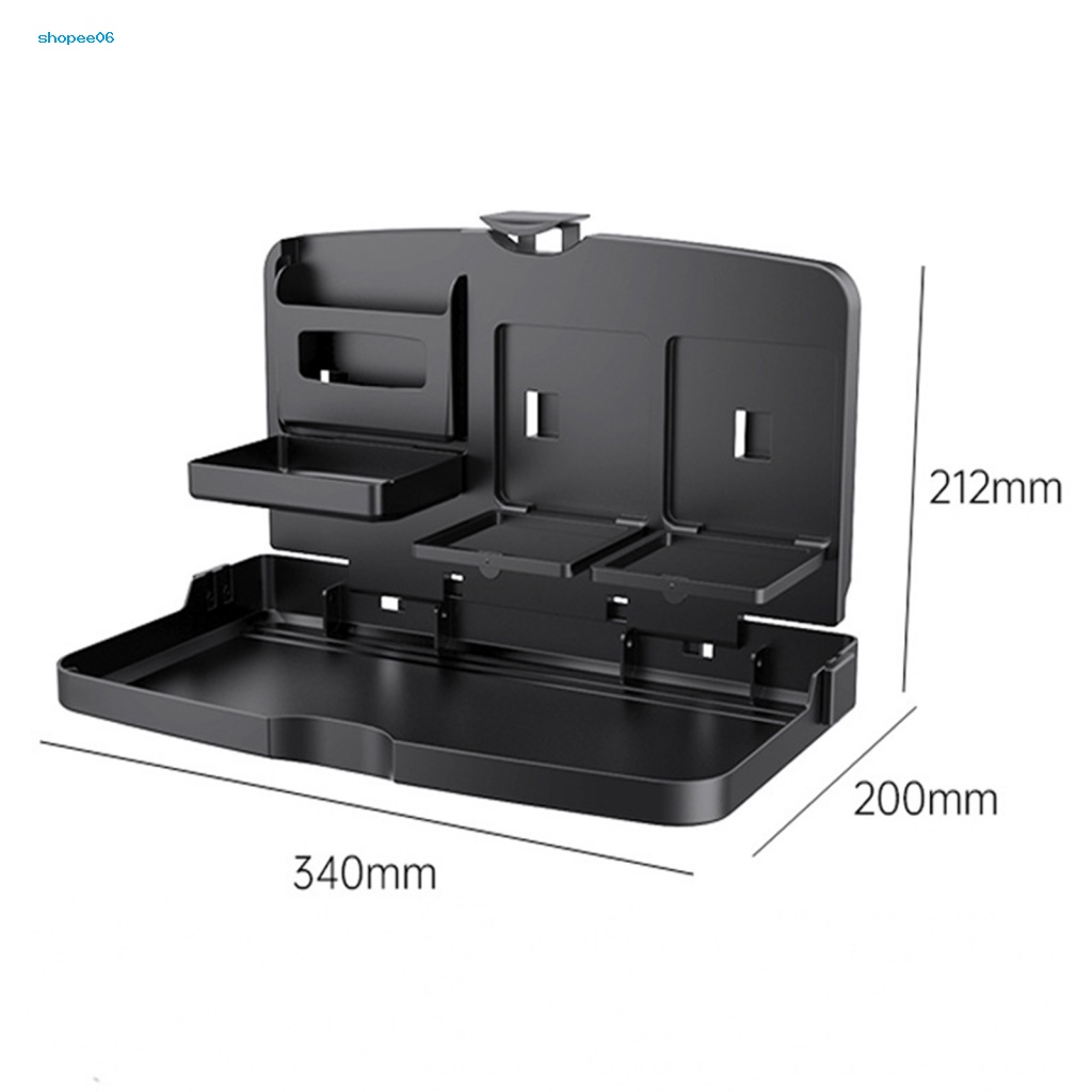 Khay Đựng Thức Ăn Đa Năng Gắn Ghế Sau Xe Hơi Tiện Dụng