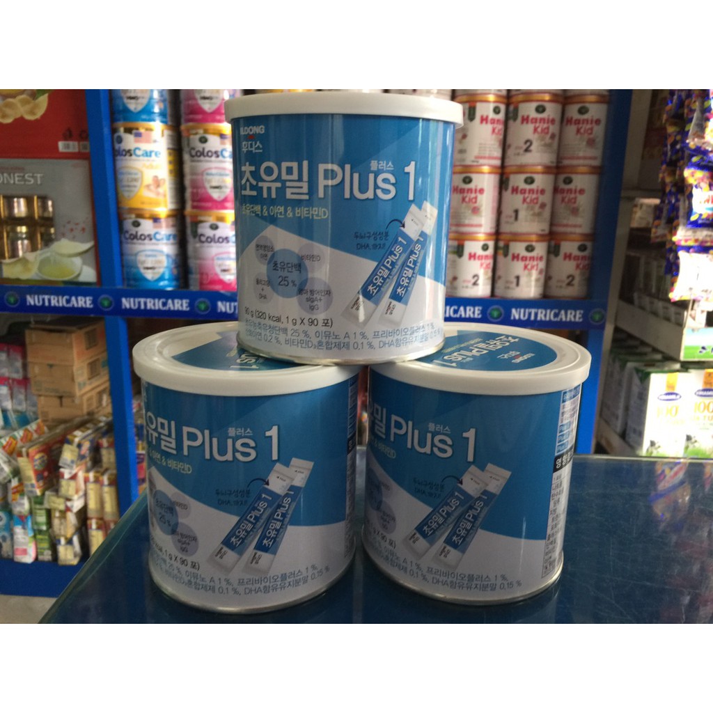 Mẫu mới- Sữa Non IDONG plus số 1,2 loại 90 gói.