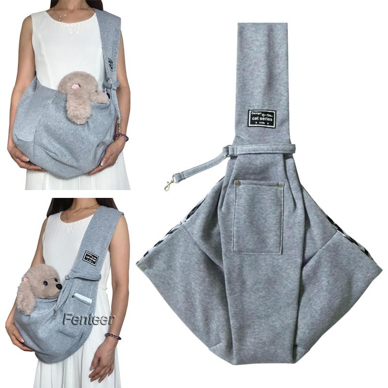 Túi Tote Đeo Vai Đựng Thú Cưng Đi Bộ Đường Dài Thoải Mái