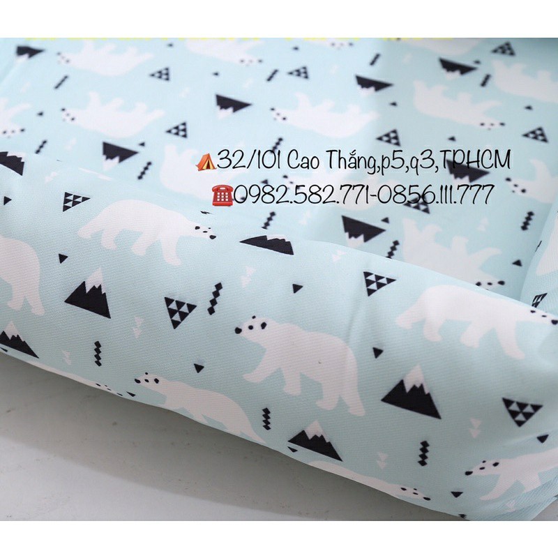 nệm ngủ cho thú cưng giá rẻ không dính lông có 2 size