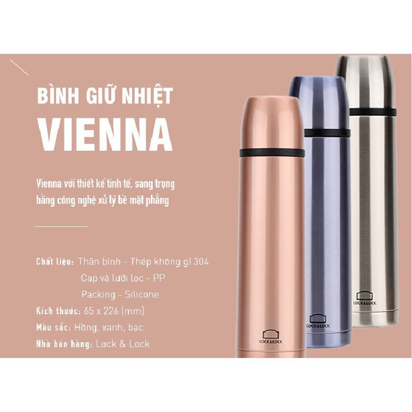Bình Giữ Nhiệt Lock&Lock Vienna