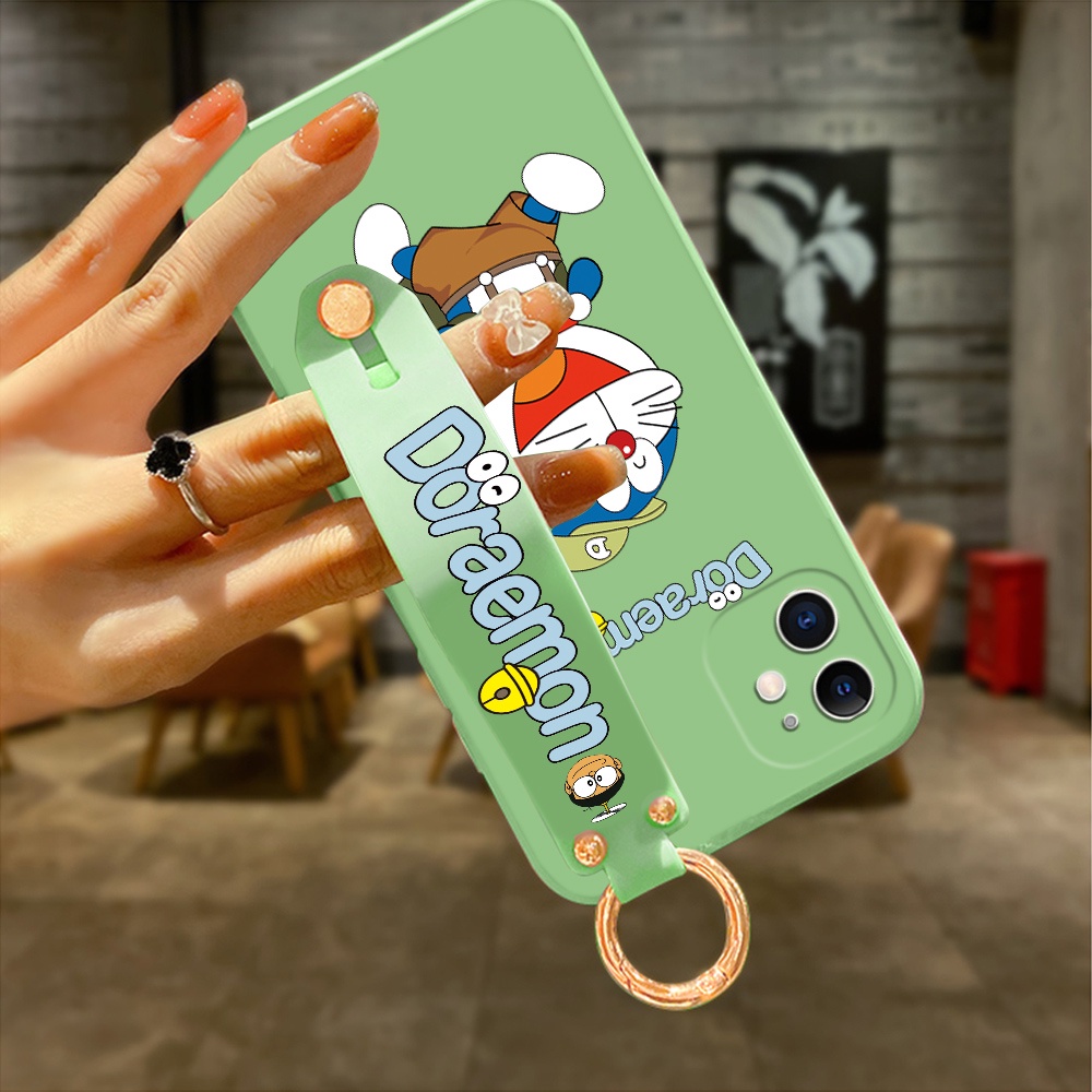 Ốp Điện Thoại Silicone Mềm In Hoạ Tiết Doraemon Dành Cho Samsung Galaxy A22 4G M22 A12 5G M12 A70 A7 2018