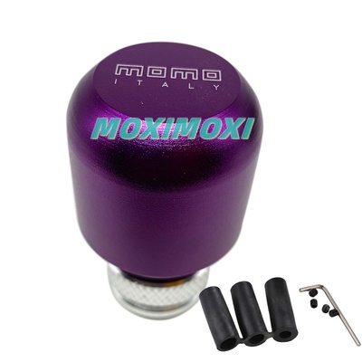 Đầu gạt chuyển số xe hơi / xe tải chất liệu nhôm màu xanh dương chuyên dụng  MOMO