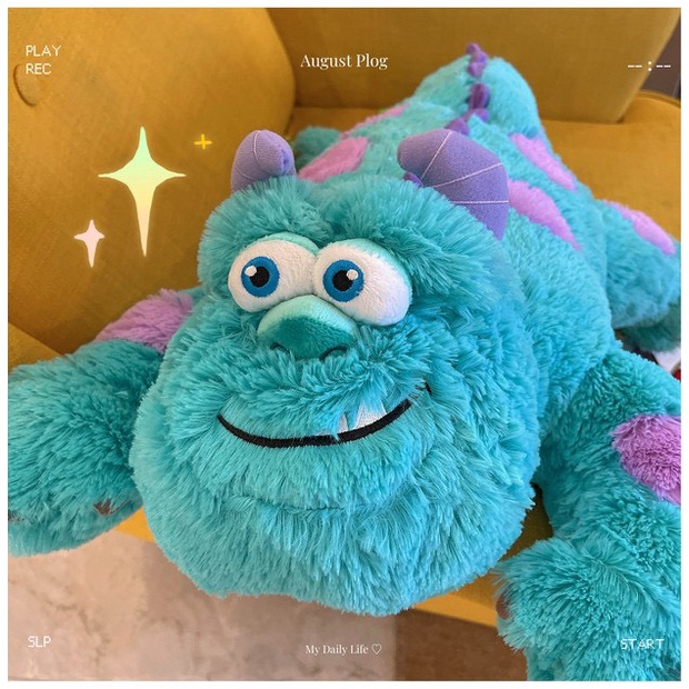 Gấu bông SULLEY MONSTER DISNEY XANH 65cm đáng yêu, tinh nghịch - MONSTER UNIVERSITY DISNEY