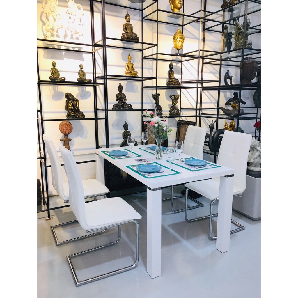 Bàn Ghế Ăn 1m4 DT9006/1 - Ghế C1706 Alila | BigBuy360 - bigbuy360.vn