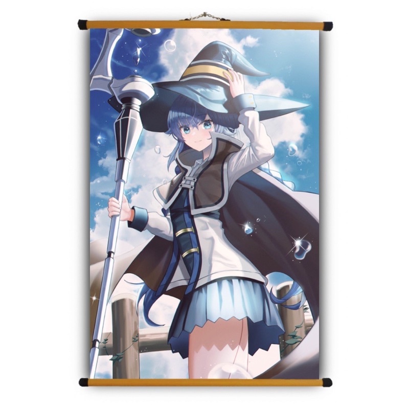 Poster Vải Anime Mushoku Tensei: Isekai Ittara Honki Dasu