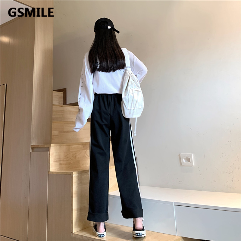 Quần jogger thể thao ống rộng lưng cao Size S-4Xl | BigBuy360 - bigbuy360.vn
