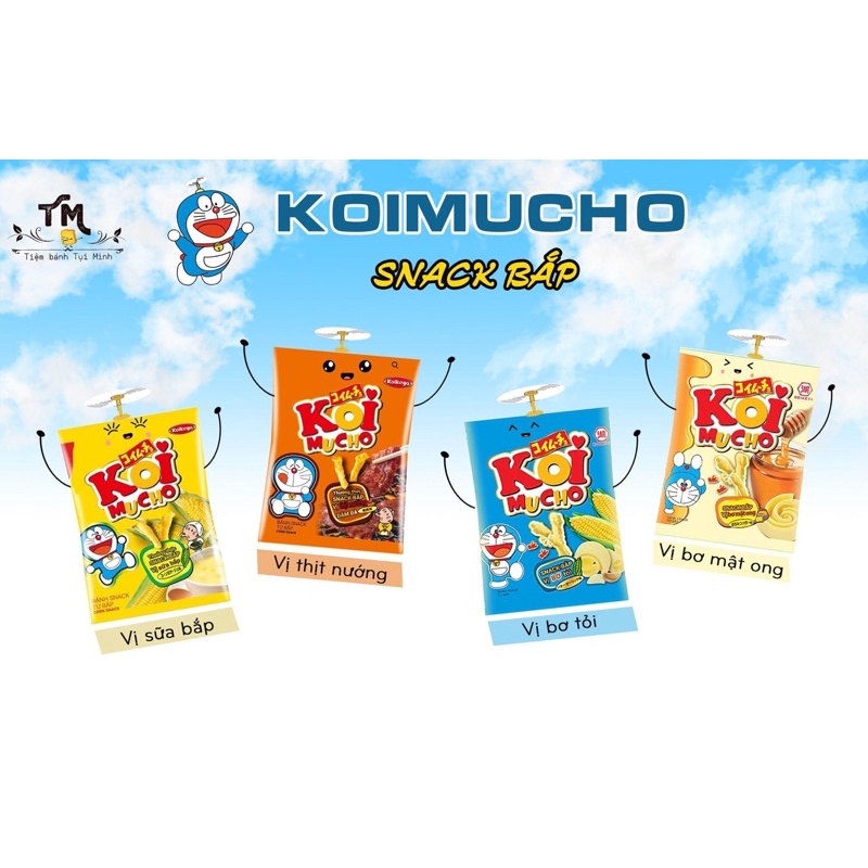 Bánh snack bắp vị bơ mật ong Koimucho