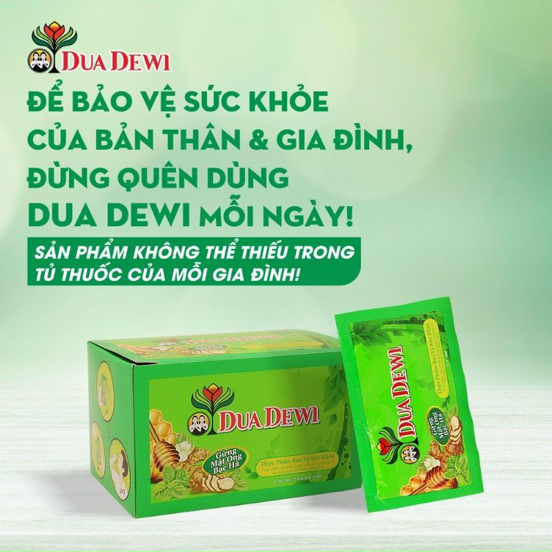 Duadewi. Giải cảm, giảm ho, giảm sổ mũi, cảm lạnh.