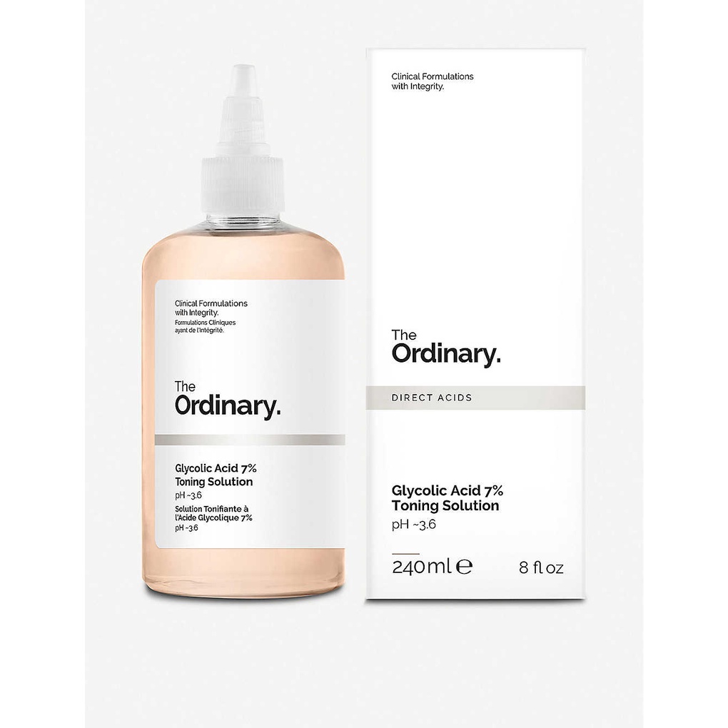 Toner Tẩy Da Chết The Ordinary Glycolic Acid 7% Toning Solution (240ml)