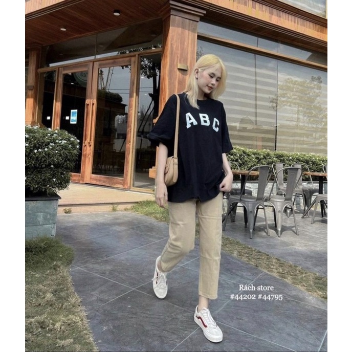 Bộ áo số 7ABCD +quần kaki be TT11