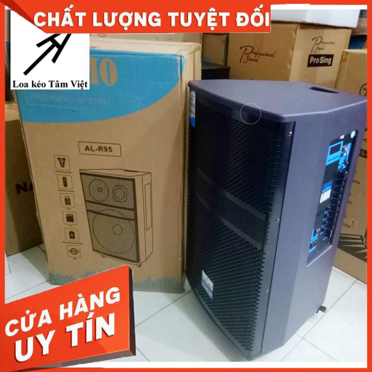 [Chính hãng] Loa kéo gỗ “ALOKIO AL-R95” bass 4 tấc - BAO SHIP – Loa kéo Tâm Việt. - hàng chất lượng, giá tốt nhất TQ