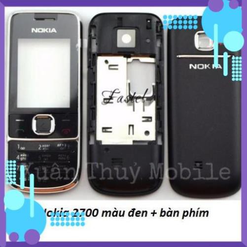 Đẹp rẻ  vỏ nokia 2700 có sườn và bàn phím kèm theo