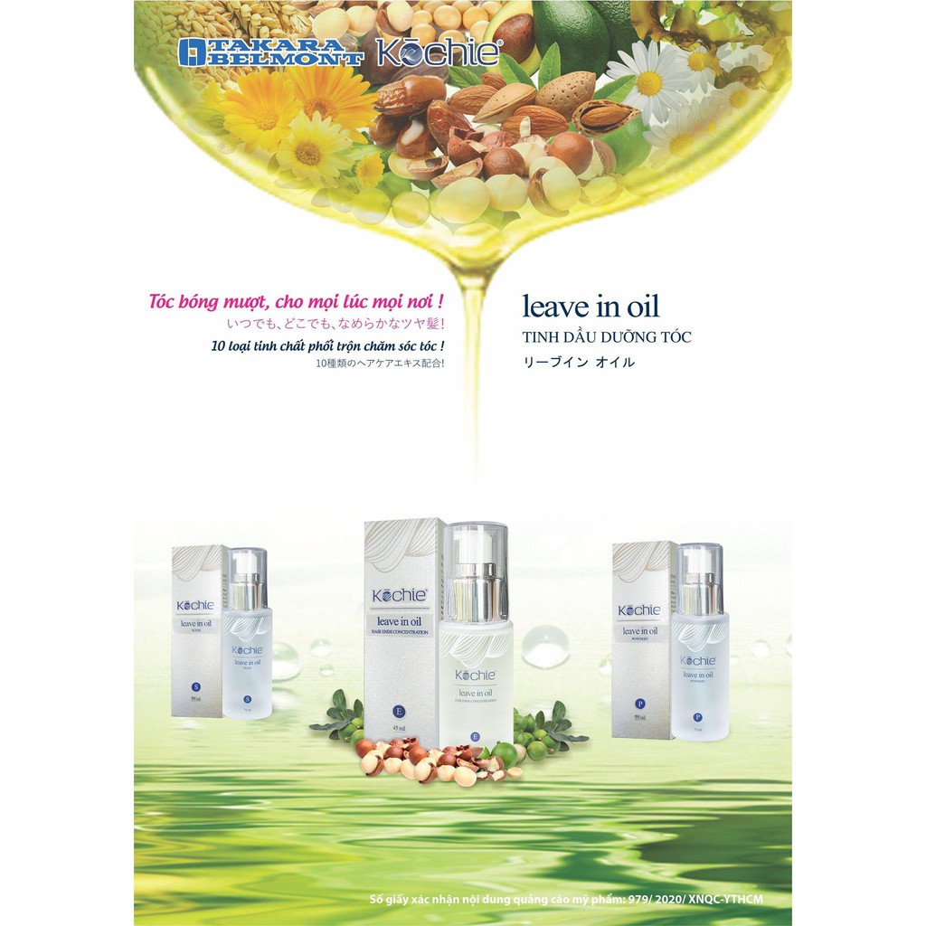Tinh dầu dưỡng tóc Kochie Leave in Oil - Powdery (P) | BigBuy360 - bigbuy360.vn