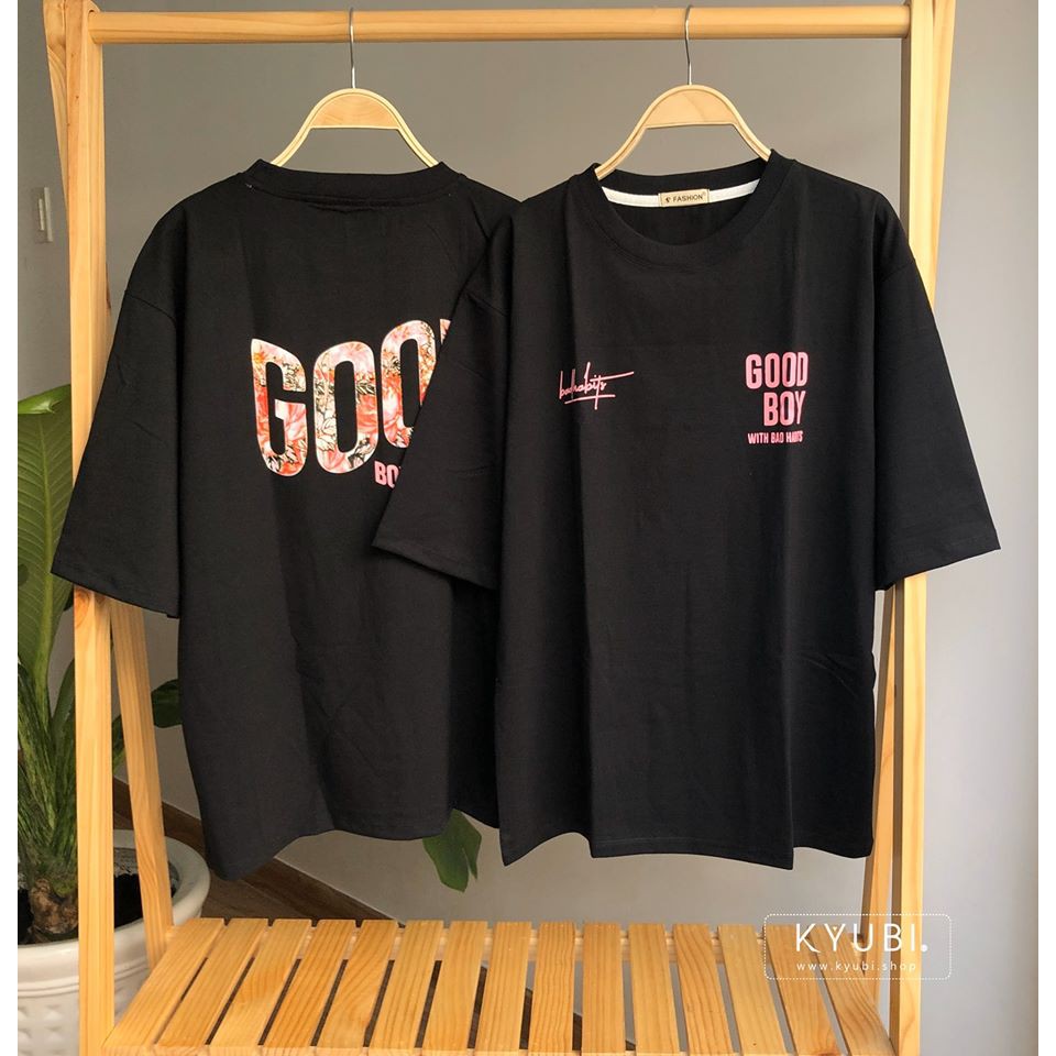 Áo Thun Tay Lỡ Phom Rộng, Unisex nam nữ 45-80kg, Good | BigBuy360 - bigbuy360.vn