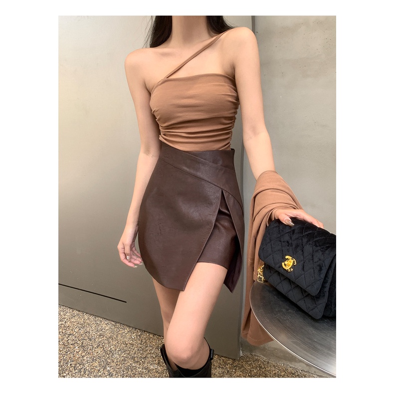 Set Áo Croptop - Áo cardigan len mỏng dáng lửng ngắn chất cotton giấy, mềm mịn, co dãn phong cách Hàn Quốc Bunshop20