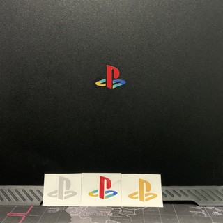 Sticker miếng dán trang trí logo PS4 slim