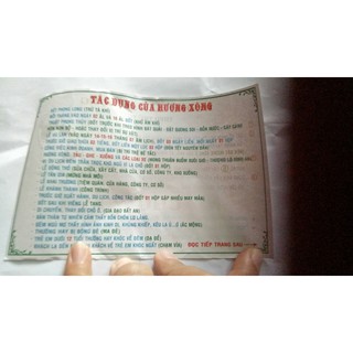 nhang xông thiên hương xông phong thủy