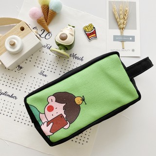 [Hình chụp thật] Bóp Viết Vải Canvas Boy