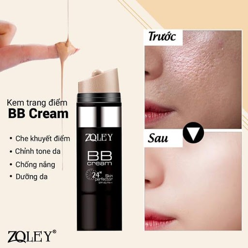 [SIÊU SALE ] NÂNG TONE ĐỀU MÀU DA BB CREAM 24H ZOLEY CHÍNH HÃNG