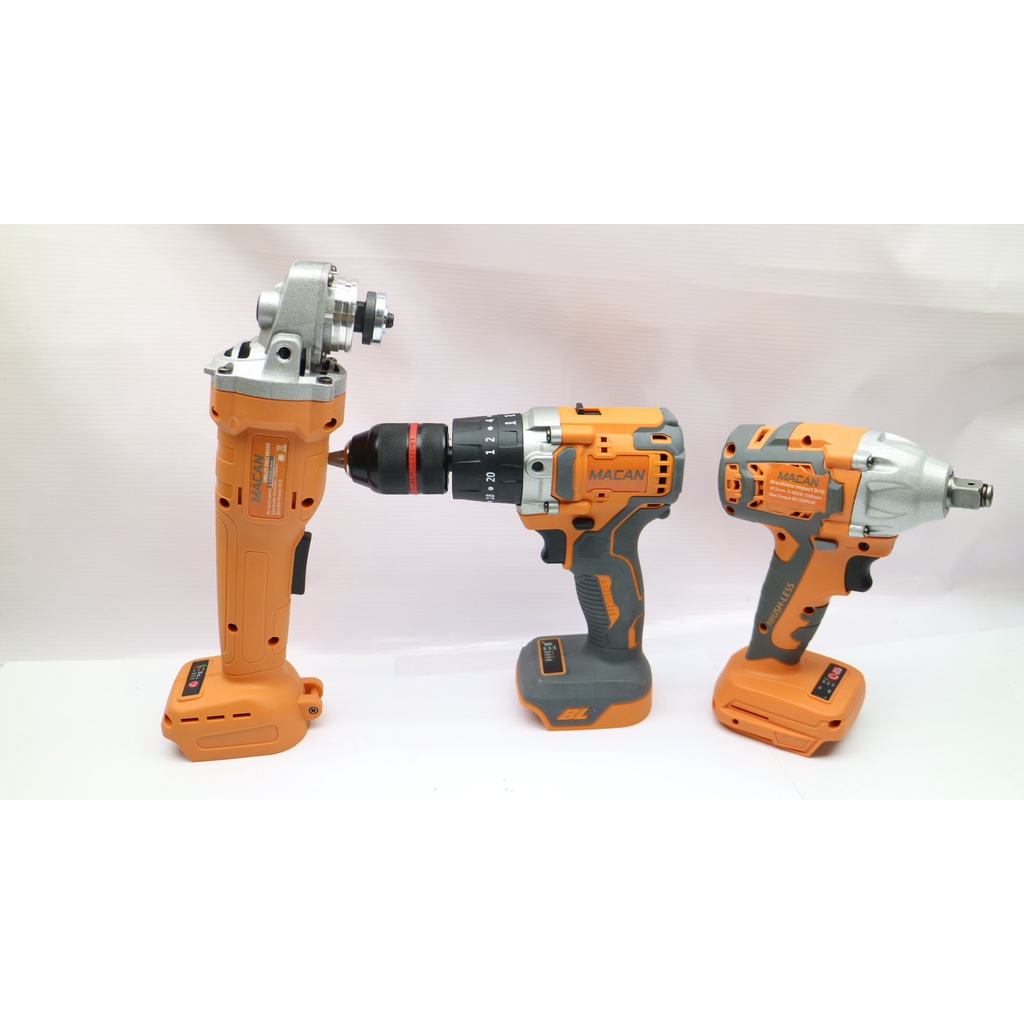 thân máy mài pin,khoan 13mm,siết bulong macan dùng chân pin 10 cell thông dụng