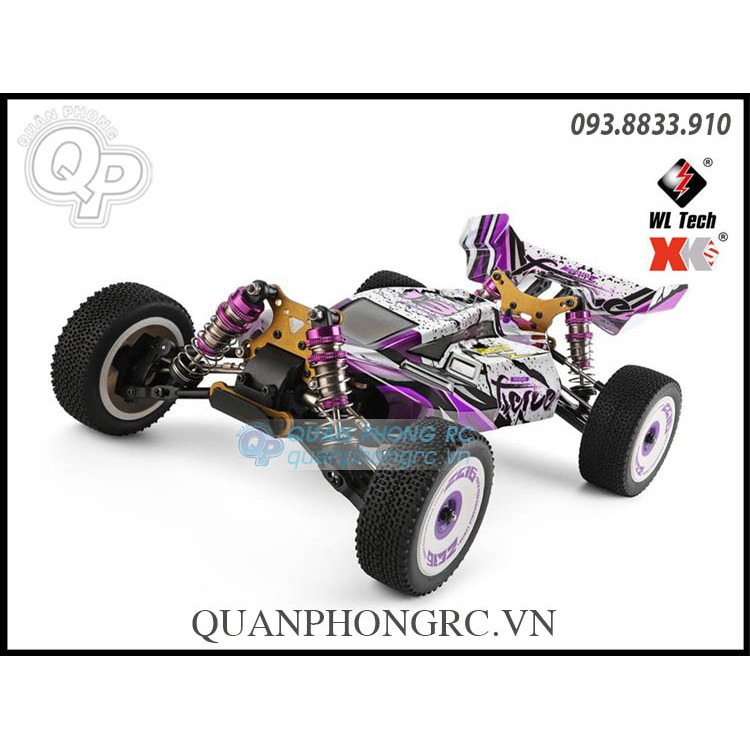 Xe điều khiển WLtoys 124019 1/12 2.4G 4WD High Speed Racing RC Buggy Car