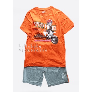 Bộ thun tay cộc bé trai Oshkosh