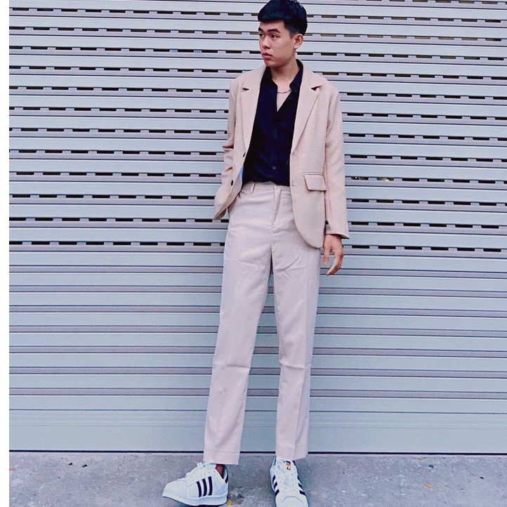 Áo khoác Blazer nam 2 khuy cài UNIWOW STORE