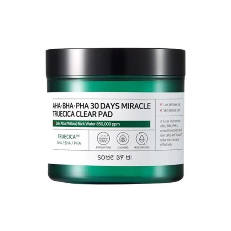 Bông Tẩy Da Chết Some By Mi Aha-Bha-Pha 30 Days Miracle Truecica Clear Pad