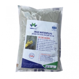Chống thấm ngăn nước tức thì MAX WATER PLUG 1kg Bột đông cứng nhanh, ngăn nước tức thời