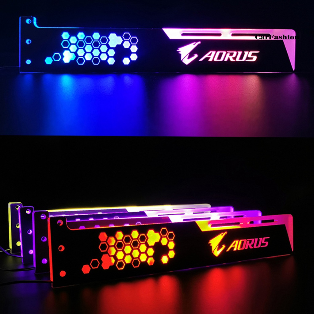 BKP* Graphics Card Bracket Luminous Strong Structure RGB 12-color LED GPU Support for Computer | BigBuy360 - bigbuy360.vn