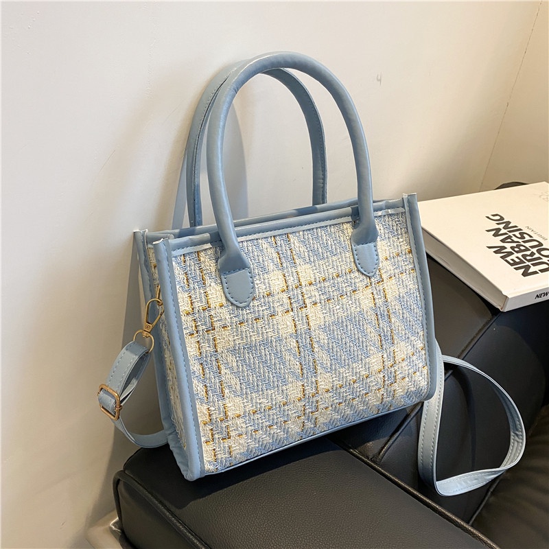 Túi xách màu trơn phong cách retro thời trang cho nữ 2021