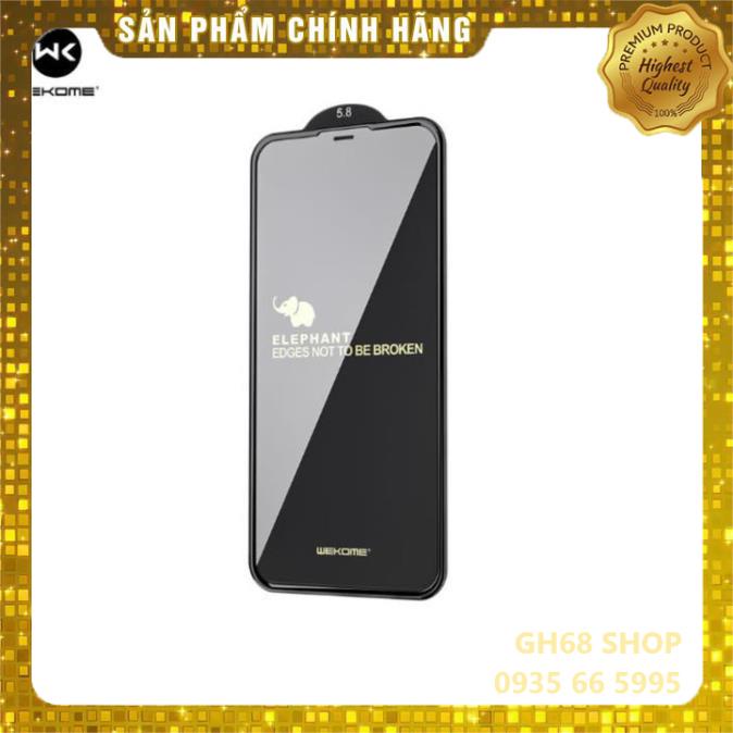 [Hàng chính hãng] Kính cường lực voi Elephant 9D bảo vệ cạnh viền hộp sắt chính hãng WEKOME