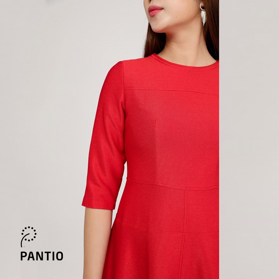 Đầm dạo phố tay lỡ thiết kế đơn giản FDP92178 - PANTIO