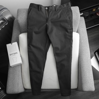 Quần kaki nam, quần dài kaki nam cao cấp DEFOXX màu xám 20908 foxxmen