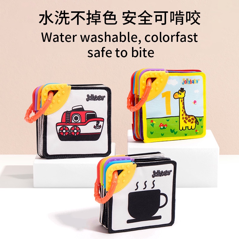 Thẻ học tập sớm JOLLYBABY làm quà tặng Giáng Sinh năm mới sinh nhật cho bé đang mọc răng
