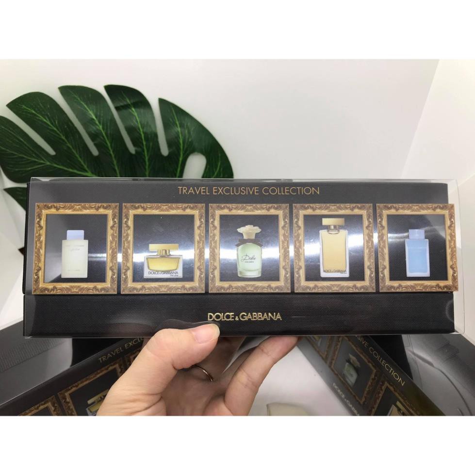 [GIFT SET] Set nước hoa Mini D&G Chính Hãng - DOLCE & GABBANA 5 chai for Women | BigBuy360 - bigbuy360.vn