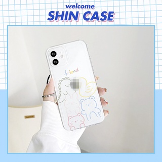 Ốp lưng iphone MyFriend trong cạnh vuông 5/5s/6/6plus/6s/6splus/7/7plus/8/8plus/x/xr/xs/11/12/pro/max/plus/promax