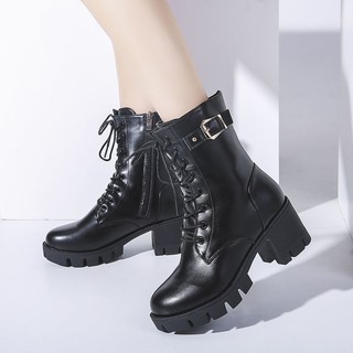 Giày Boot Cao Gót Phong Cách Trẻ Trung Dành Cho Nữ