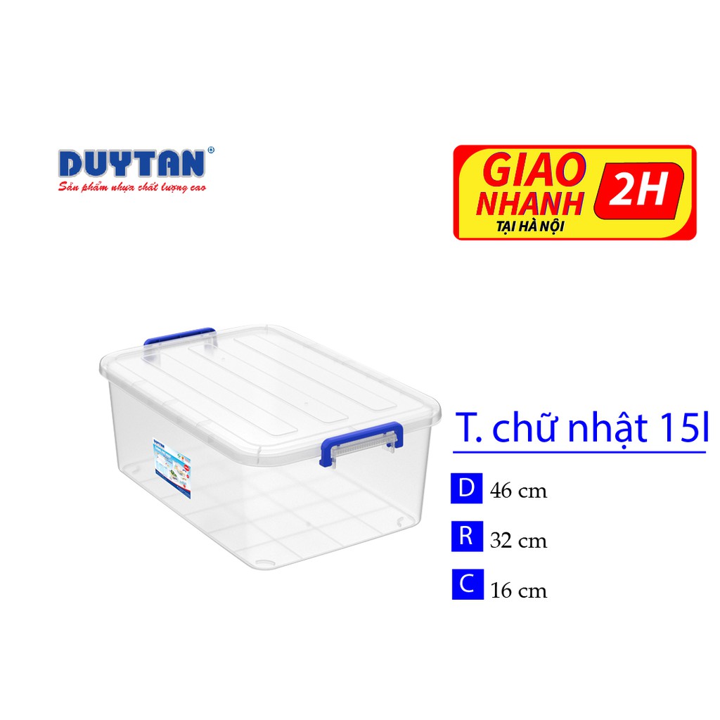 Thùng Nhựa Cao Cấp Duy Tân - Nhiều Kích Thước