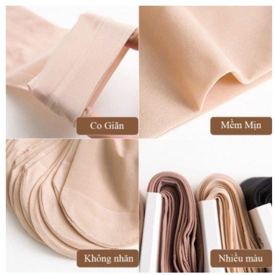 Tất giấy chống nắng cổ ngắn siêu dai, mềm mịn