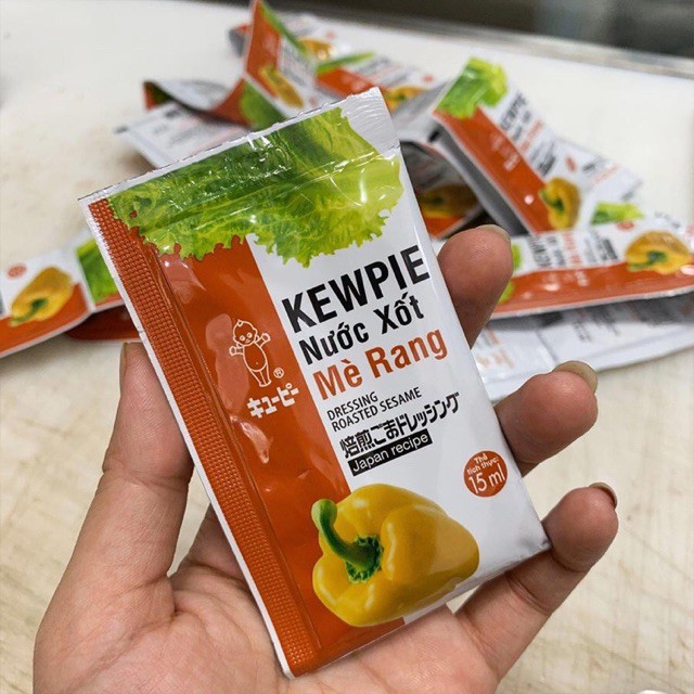 [NGOT10PTT] 4 gói  Nước sốt mè rang KEWPIE 15ml, ron nho sabudo , umibudo , sejong , geenfood | BigBuy360 - bigbuy360.vn