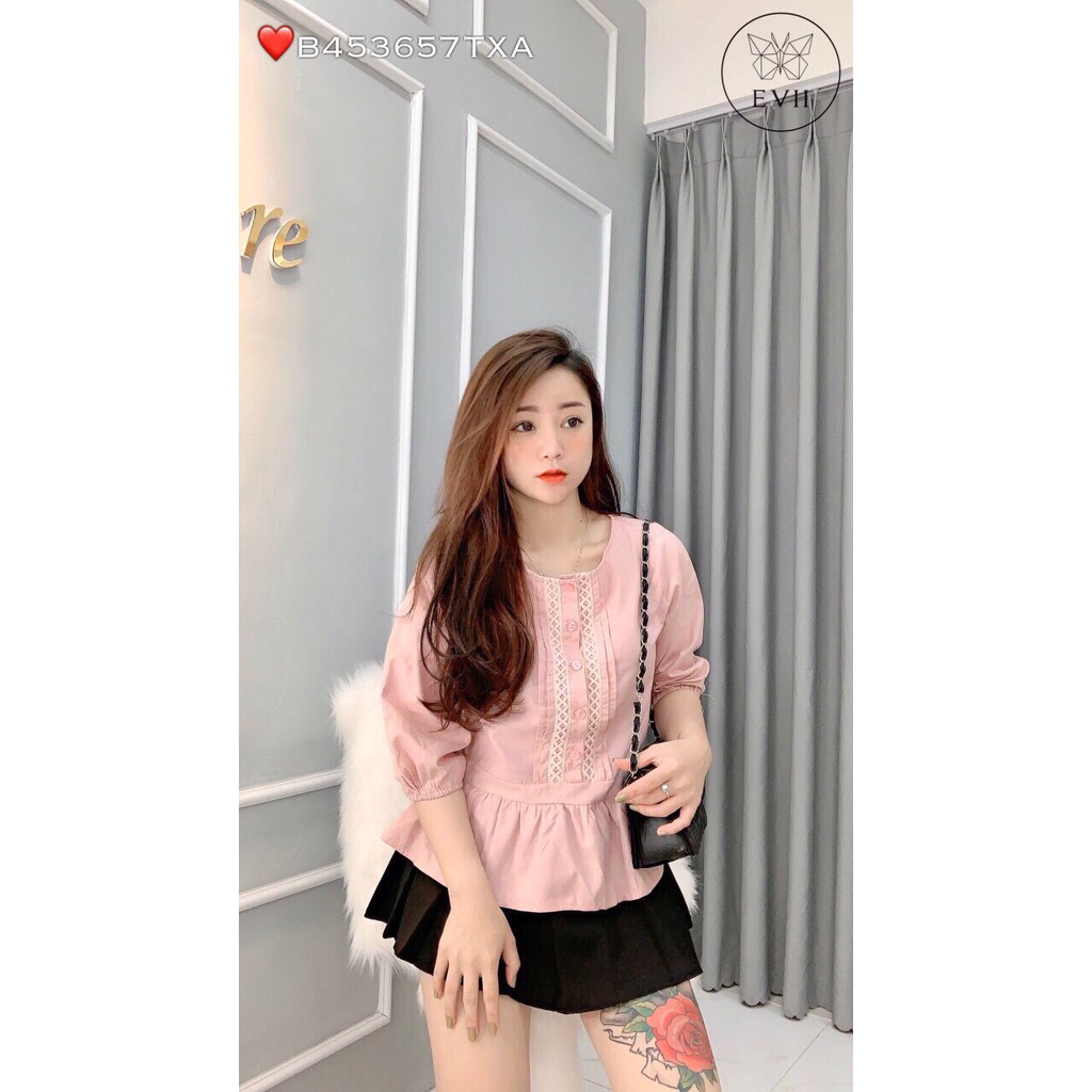 Áo Kiểu Nữ Viền Ren Áo Thời Trang Mới SP Av104 | BigBuy360 - bigbuy360.vn
