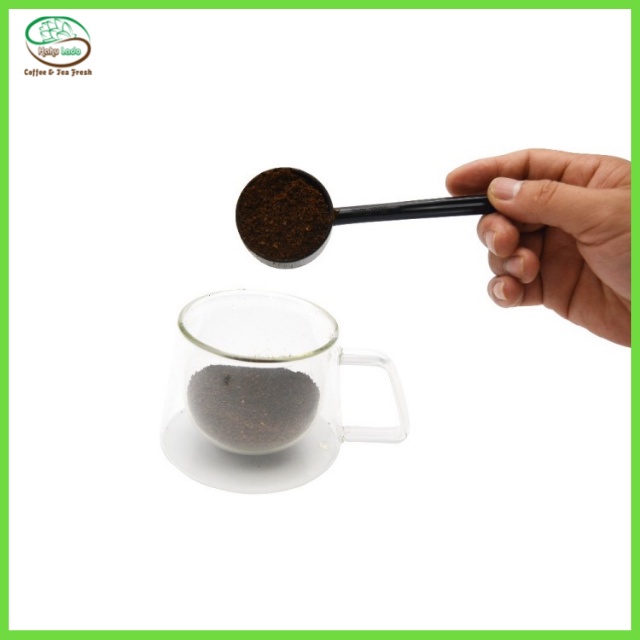 Muỗng Nhựa Đong Cà Phê Nguyên Chất, Hahulado Thìa Đong Coffee Đong Chuẩn 18gram Đa Năng Tiện dụng - Hàng chính hãng
