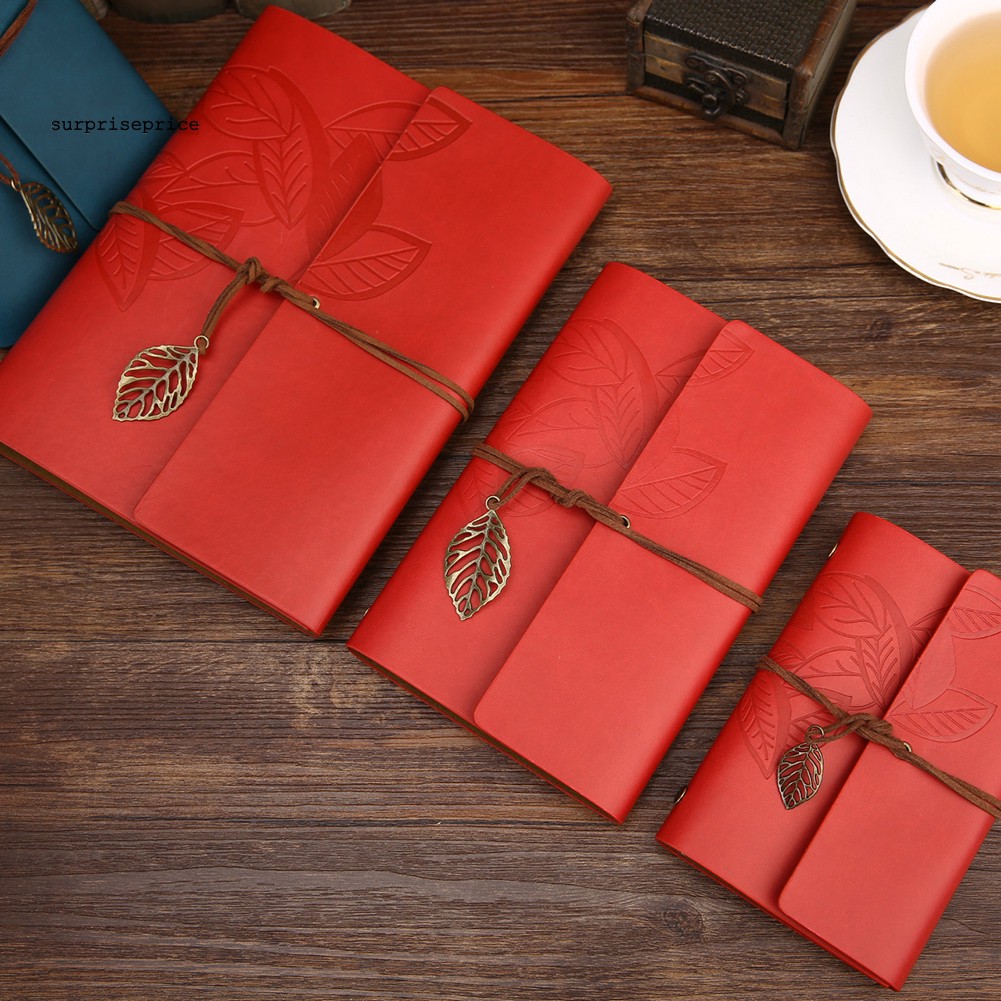 1 sổ ghi chép 80 trang đính lá xinh xắn tiện dụng