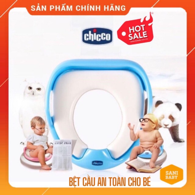 [RẺ VÔ ĐỊCH] Bệt Bồn Cầu CHICCO Thu Nhỏ Cho Bé