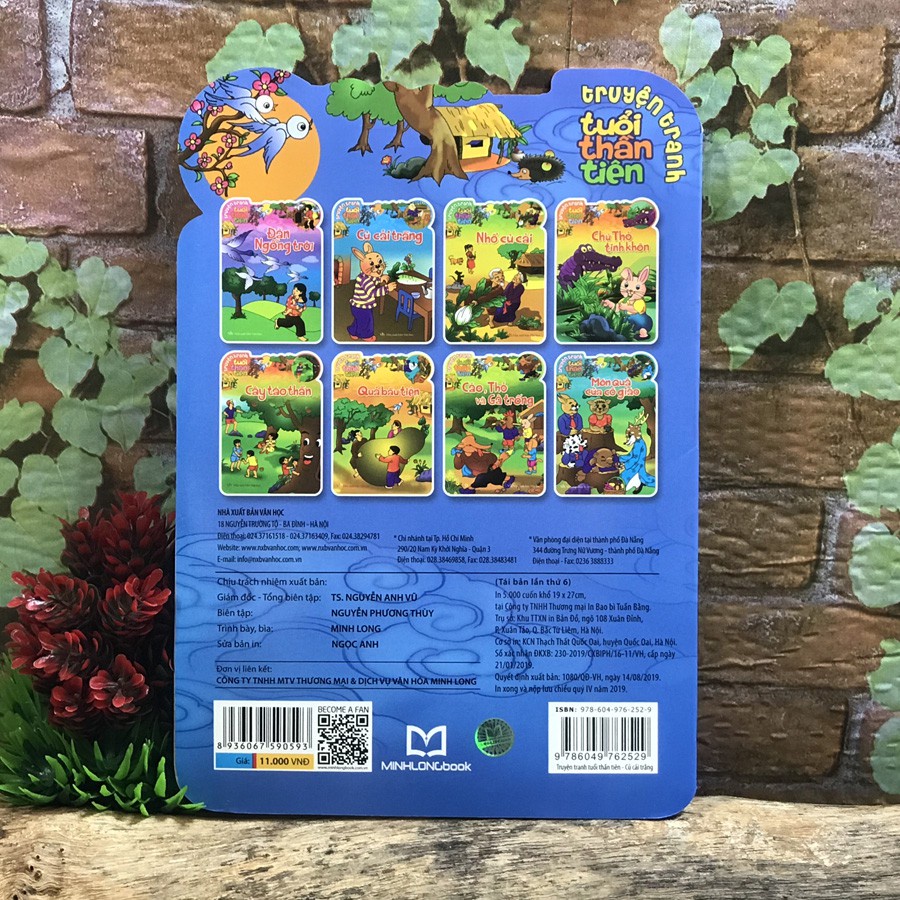 Sách: Truyện Tranh - Tuổi Thần Tiên ( túi 8 cuốn ) - TSTN