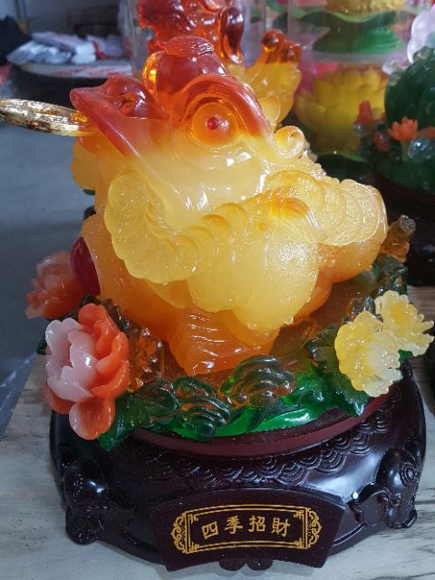 Cóc Thiềm Thừ Thờ Thần Tài Cao 30cm