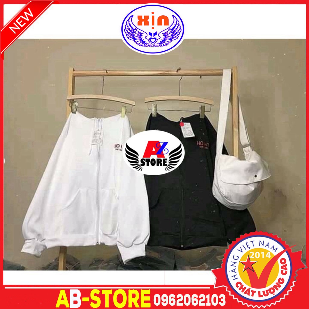 Áo khoác hoodie zip OHOH  Mới mới